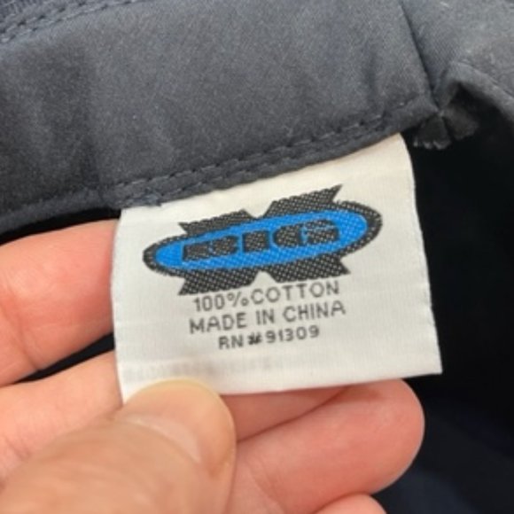 JUMP Bucket Sun Hat Cotton Navy Blue One Size - Picture 6 of 7